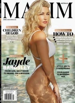 Maxim Australia – April 2024