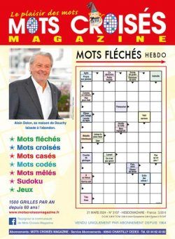 Mots Croises Magazine – 21 Mars 2024