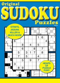 Original Sudoku – Issue 3 – March 2024