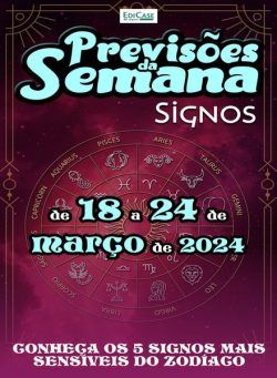 Previsoes da Semana – 18 Marco 2024