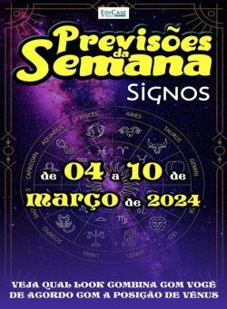 Previsoes da Semana – 4 Marco 2024