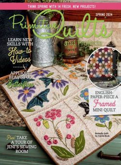 Primitive Quilts and Projects – Spring 2024