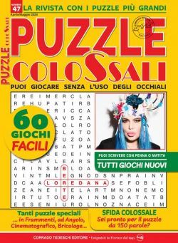 Puzzle Colossali – Aprile-Maggio 2024