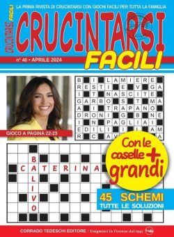 Crucintarsi Facili – Aprile 2024