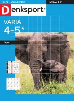 Denksport Varia expert 4-5 – 28 Maart 2024