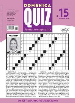 Domenica Quiz – 18 Aprile 2024