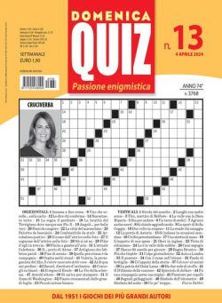 Domenica Quiz – 4 Aprile 2024