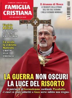 Famiglia Cristiana – 31 Marzo 2024