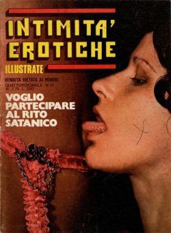 Intimita Erotiche Illustrate – N 14 – 16 Luglio 1974