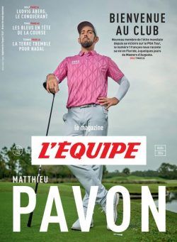 L’Equipe Magazine – 6 Avril 2024