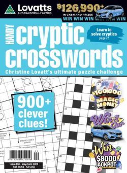 Lovatts Handy Cryptic – Issue 108 – May-June 2024