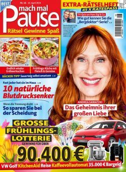 Mach mal Pause – 10 April 2024