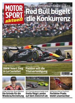 Motorsport aktuell – 9 April 2024