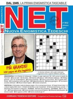 Nuova Enigmistica Tascabile – Aprile-Maggio 2024