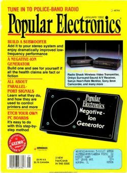 Popular Electronics – 1992-01