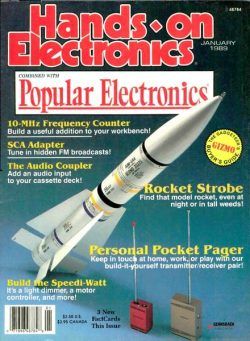 Popular Electronics – Hands-On-1989-01