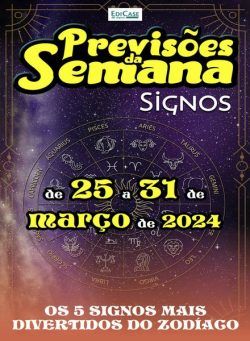 Previsoes da Semana – 25 Marco 2024