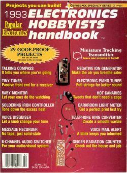 Popular Electronics – Electronics-Hobbyists-1993