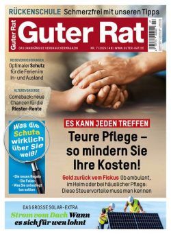 Guter Rat – Juli 2024
