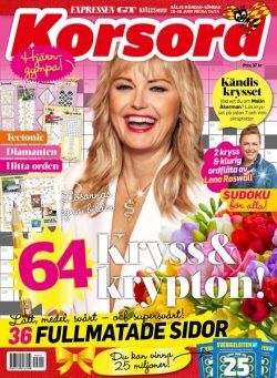 Korsord – 10 Juni 2024