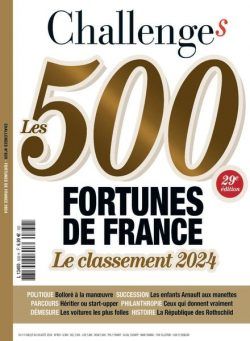 Challenges – 18 Juillet 2024