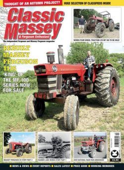 Classic Massey & Ferguson Enthusiast – July-August 2024
