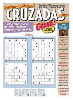 Cruzadas y Genial! – Fasciculo 6 2024