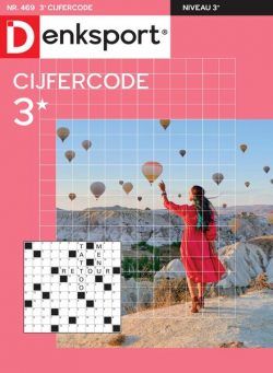 Denksport Cijfercode 3 – 11 Juli 2024