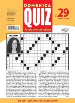 Domenica Quiz – 25 Luglio 2024