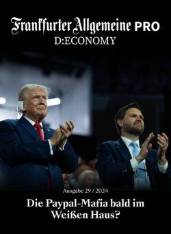 Frankfurter Allgemeine Pro D Economy – 17 Juli 2024