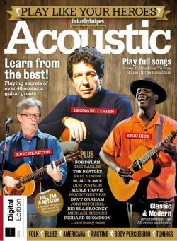 Guitar Techniques Presents – Play Like Your Heroes Acoustic – 8th Edition – 18 July 2024