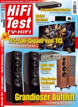 HiFi Test TV HiFi – Juli-August 2024