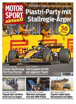 Motorsport aktuell – 23 Juli 2024