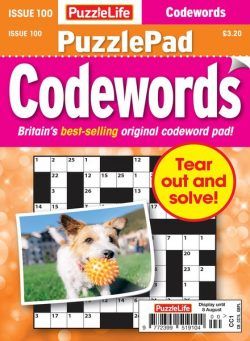 PuzzleLife PuzzlePad Codewords – July 2024