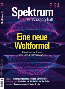Spektrum der Wissenschaft – August 2024
