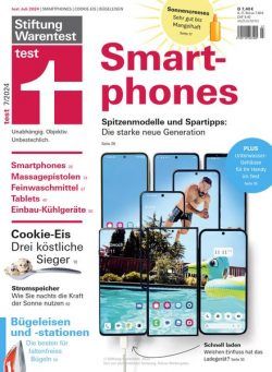 Stiftung Warentest Test Magazin – Juli 2024