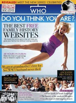 Who Do You Think You Are – August 2024