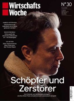 Wirtschaftswoche Magazin – 19 Juli 2024