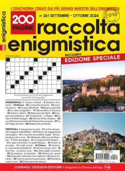 Raccolta Enigmistica – Settembre-Ottobre 2024