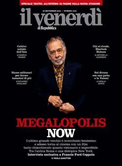 Il Venerdi di Repubblica – 20 Settembre 2024