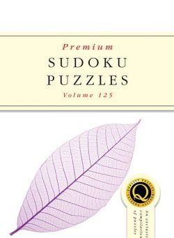 Premium Sudoku Puzzles – Issue 125 2024