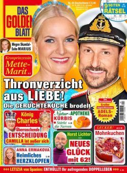 Das Goldene Blatt – 26 Oktober 2024