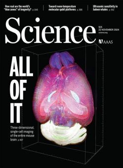 Science – 22 November 2024