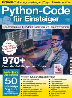 Python Der Guide fur Anfanger – Dezember 2024