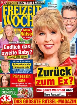 Freizeitwoche – 31 Dezember 2024