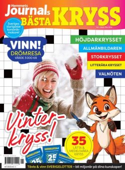 Hemmets Journals Basta Kryss – 15 Januari 2025
