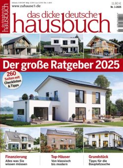 Mein Schones Zuhause – Das Dicke Deutsche Hausbuch 2025