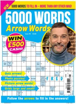 5000 Words Arrow words – March 2025
