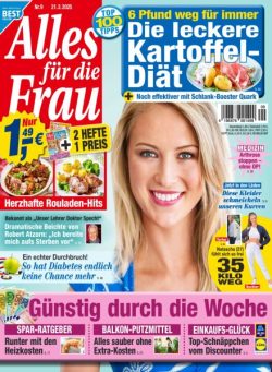 Alles fur die Frau – 21 Februar 2025