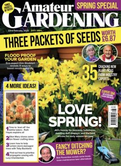 Amateur Gardening – 22 February 2025